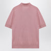 Dolce & Gabbana Dolce&Gabbana Pink silk polo shirt