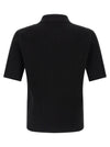 Dolce & Gabbana Micro-ribbed Polo Shirt