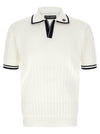 Dolce & Gabbana Flat Ribbed Polo Shirt