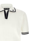 Dolce & Gabbana Flat Ribbed Polo Shirt