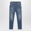 Dolce & Gabbana Dolce&Gabbana Faded-effect slim blue jeans
