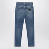 Dolce & Gabbana Dolce&Gabbana Faded-effect slim blue jeans