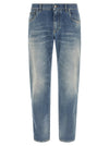 Dolce & Gabbana Logo Plaque Jeans