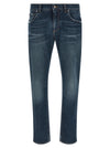 Dolce & Gabbana Logo Patch Jeans