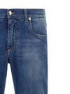 Dolce & Gabbana Logo Embroidery Jeans