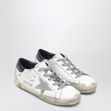  Golden Goose Super-Star sneakers in white/navy blue