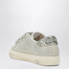 Golden Goose May School Taupe/Platinum trainers