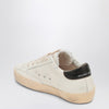 Golden Goose White/navy blue Super-Star trainer