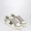Golden Goose White/taupe May sneakers with glitter star
