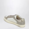 Golden Goose White/taupe May Sneakers with glitter star