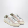 Golden Goose Low-top sneaker May white/pink/olive green