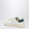 Golden Goose May sneakers in white/black/green leather