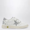 Golden Goose Ball Star Sneakers in white/crystal