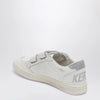 Golden Goose Ball Star Sneakers in white/crystal