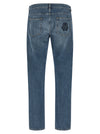 Dolce & Gabbana Heraldic Embroidery Jeans