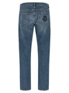 Dolce & Gabbana Heraldic Embroidery Jeans