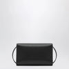 SAVETTE Symmetry Mini Crossbody Bag in Black Leather