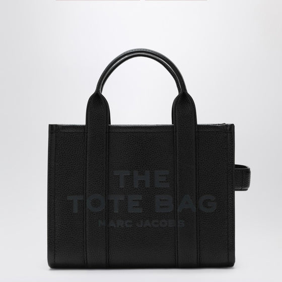 Marc Jacobs Black leather The Small Tote Bag
