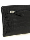 Tom Ford Croc Print Leather Clutch Bag
