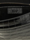 Tom Ford Croc Print Leather Clutch Bag