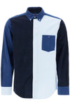 EDEN PARK multicolored blue long sleeve shirt with classic collar
