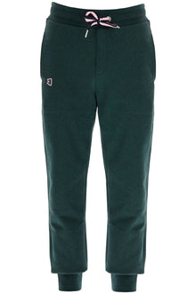  EDEN PARK dark green high-waisted regular fit jogging pants