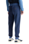 EDEN PARK high-waisted dark blue jogging pants with zip pockets and elastic cuffs