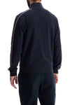 EDEN PARK dark blue high collar zip sweatshirt