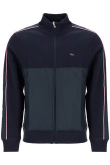  EDEN PARK dark blue high collar zip sweatshirt