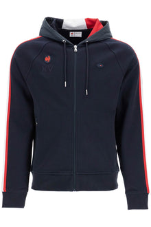  EDEN PARK navy blue zip hoodie cotton polyester