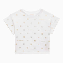  Givenchy White cotton T-shirt with logo