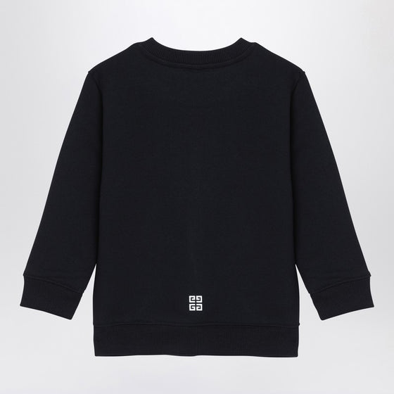 Givenchy Black cotton sweatshirt with logo