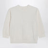 Givenchy White jumper with 4G inlay