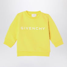  Givenchy Yellow cotton blend sweatshirt with logo