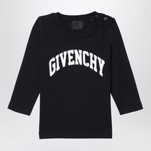 Givenchy Black cotton jersey with logo