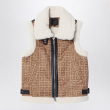  Givenchy Beige waistcoat with 4G pattern