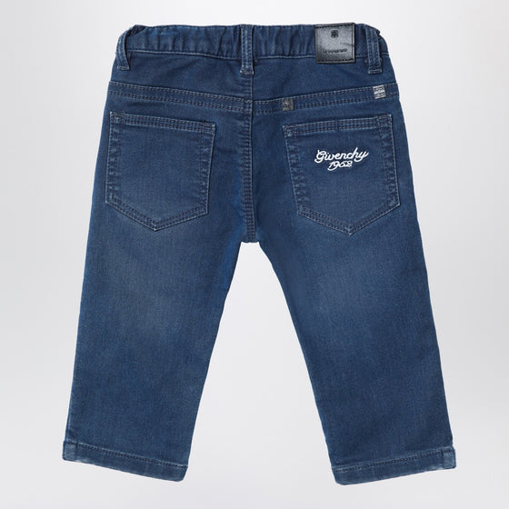 Givenchy Blue washed-effect jeans