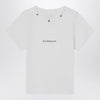 Givenchy White cotton T-shirt with embroidered logo