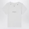 Givenchy White cotton T-shirt with embroidered logo