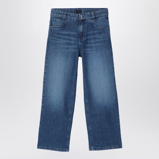 Givenchy Blue washed-effect jeans