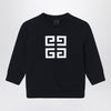 Givenchy Black sweatshirt with 4G logo print