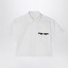 Givenchy White cropped shirt in cotton