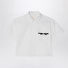 Givenchy White cropped shirt in cotton
