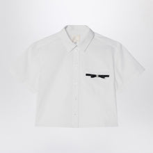  Givenchy White cropped shirt in cotton