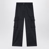 Givenchy Black cargo pants in cotton blend