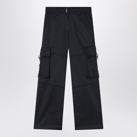 Givenchy Black cargo pants in cotton blend