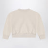 Givenchy Cream-colored cropped sweatshirt with logo