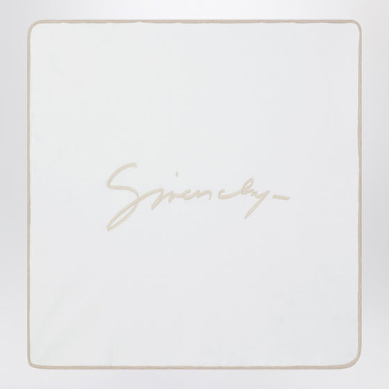 Givenchy Two-tone blanket with logo