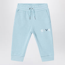  Givenchy Light blue sweatpants with logo
