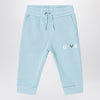 Givenchy Light blue sweatpants with logo